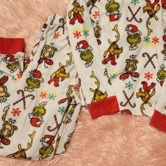 The Grinch Dr Seuss Xmas Pj set Size 12 - Picture 2 of 6